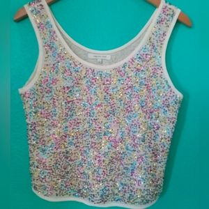 sequin tank top, super cute